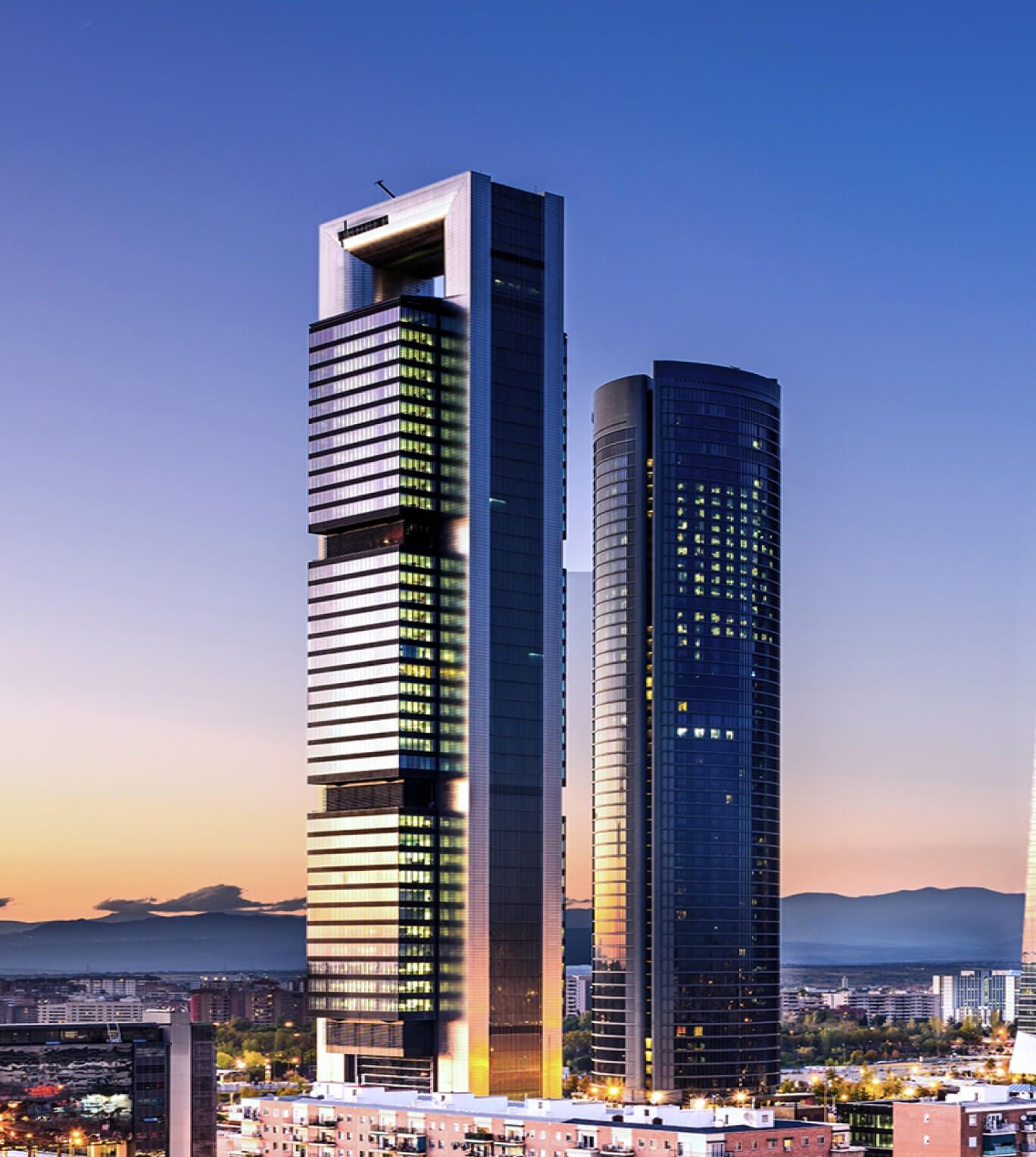 Madrid towers